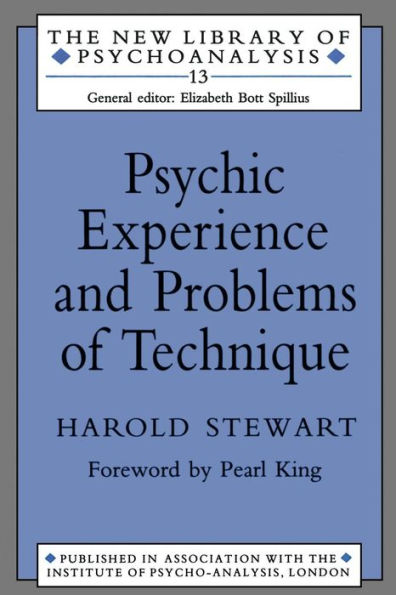 Psychic Experience and Problems of Technique