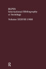 IBSS: Sociology: 1988 Vol 38 / Edition 1