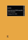 IBSS: Economics: 1991 Vol 40 / Edition 1