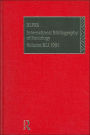 IBSS: Sociology: 1991 Vol 41 / Edition 1
