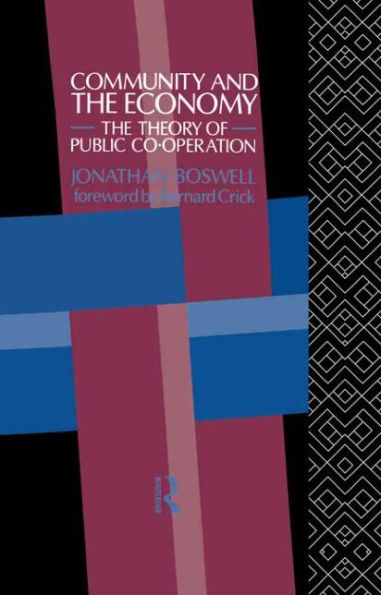 Community and The Economy: Theory of Public Co-operation