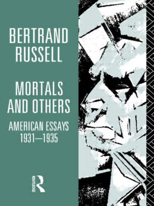 1931 1935 american bertrand essay mortal others paperback russell 03 image