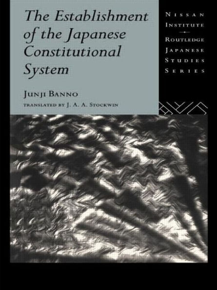 the Establishment of Japanese Constitutional System