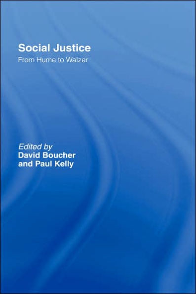Perspectives on Social Justice: From Hume to Walzer / Edition 1