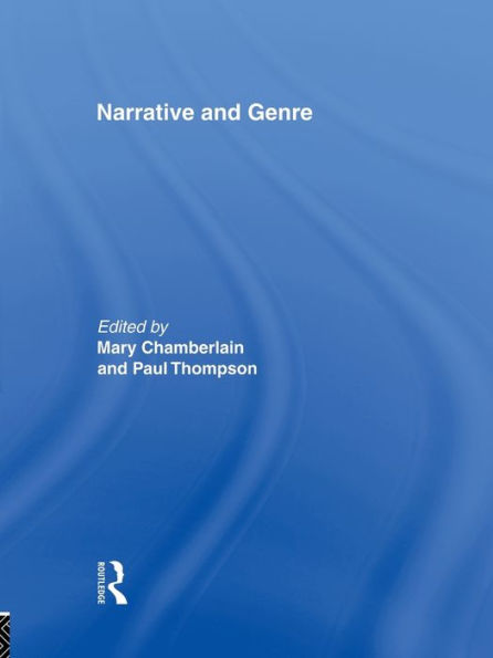 Narrative and Genre / Edition 1