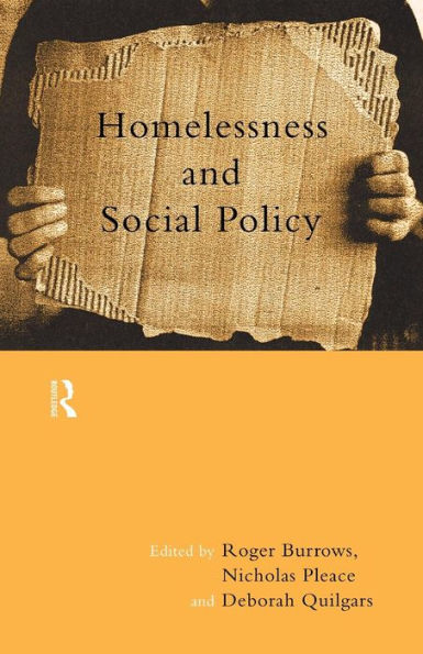 Homelessness and Social Policy