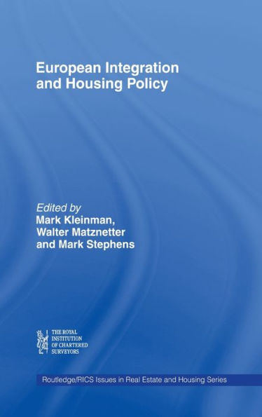 European Integration and Housing Policy / Edition 1