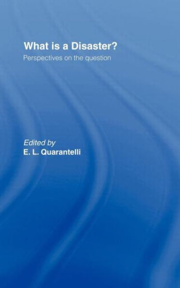 What is a Disaster?: A Dozen Perspectives on the Question / Edition 1