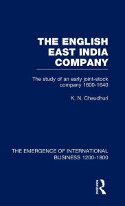 Title: English East India Company V4, Author: K. N. Chaudhuri