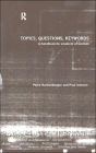 Topics, Questions, Key Words: A Handbook for Students of German / Edition 1