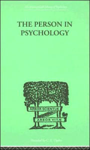 Title: The Person In Psychology: REALITY OR ABSTRACTION / Edition 1, Author: Paul Lafitte