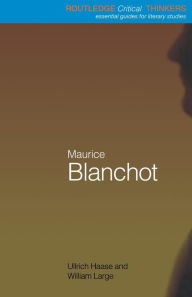 Title: Maurice Blanchot, Author: Ullrich Haase