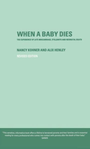 When A Baby Dies: The Experience of Late Miscarriage, Stillbirth and Neonatal Death