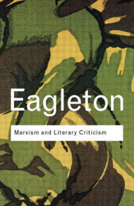 Title: Marxism and Literary Criticism / Edition 2, Author: Terry Eagleton