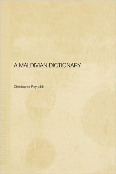 A Maldivian Dictionary / Edition 1