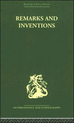 Remarks and Inventions: Skeptical Essays about Kinship / Edition 1
