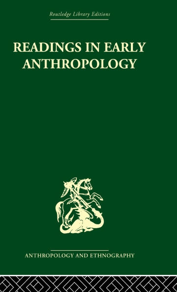 Readings Early Anthropology