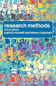 Title: Research Methods / Edition 3, Author: Steve Chapman