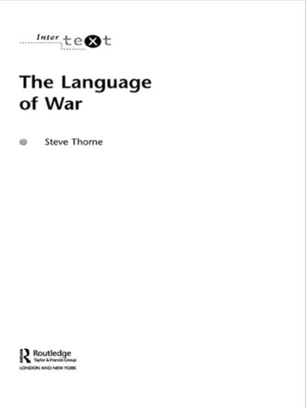 The Language of War / Edition 1