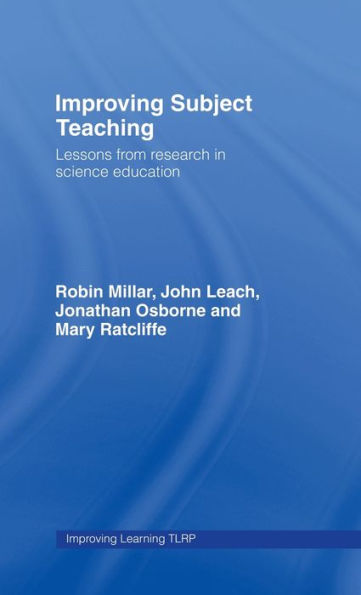 Improving Subject Teaching: Lessons from Research Science Education