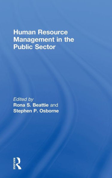 Human Resource Management in the Public Sector / Edition 1