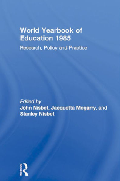 Research, Policy and Practice / Edition 1