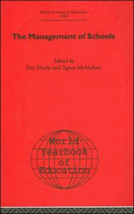 Title: World Yearbook of Education: The Management of Schools / Edition 1, Author: Agnes McMahon