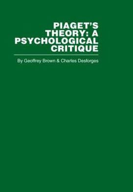 Piaget's Theory / Edition 1