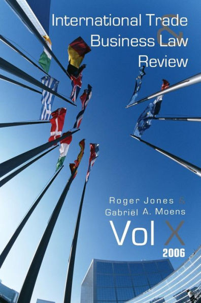 International Trade and Business Law Review: Volume X / Edition 1