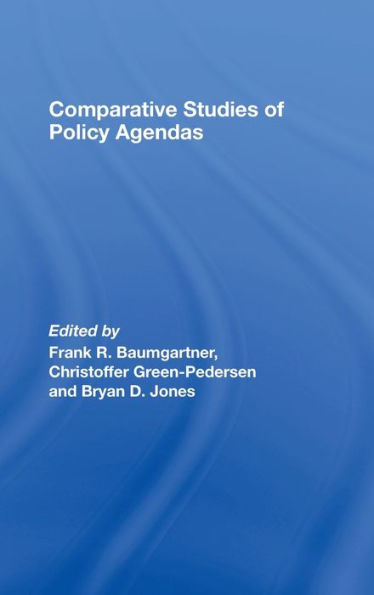 Comparative Studies of Policy Agendas / Edition 1