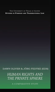 Title: Human Rights and the Private Sphere vol 1: A Comparative Study, Author: Jörg Fedtke