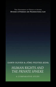 Title: Human Rights and the Private Sphere vol 1: A Comparative Study, Author: Jörg Fedtke