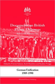 Title: Berlin in the Cold War, 1948-1990: Documents on British Policy Overseas, Series III, Vol. VI, Author: Keith Hamilton