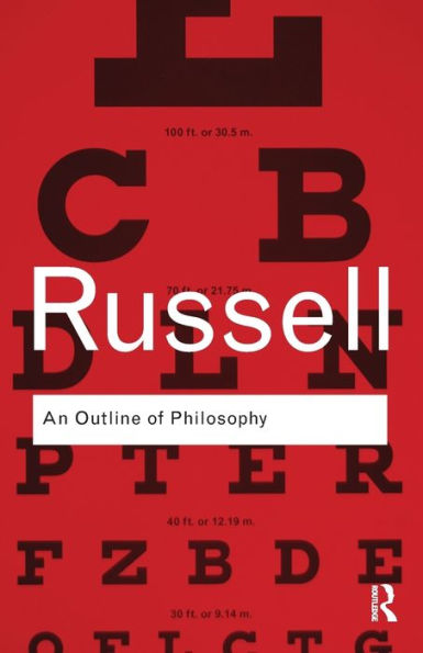 An Outline of Philosophy / Edition 1