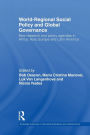 World-Regional Social Policy and Global Governance: New Research and Policy Agendas in Africa, Asia, Europe and Latin America