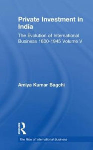 Title: Private Investment India V5, Author: Amiya Kumar Bagchi