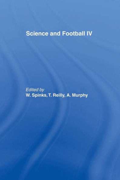 Science and Football IV / Edition 1