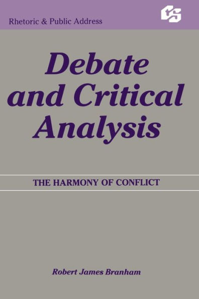 Debate and Critical Analysis: The Harmony of Conflict