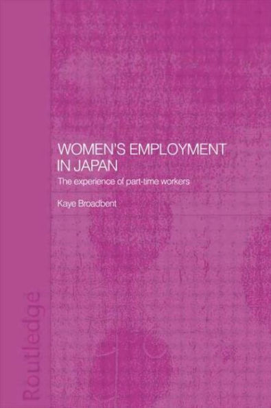 Women's Employment in Japan: The Experience of Part-time Workers