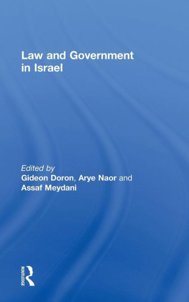 Law and Government in Israel / Edition 1