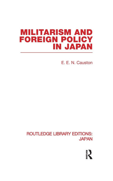 Militarism and Foreign Policy Japan