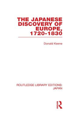 The Japanese Discovery of Europe, 1720 - 1830 / Edition 1