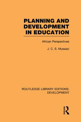 Planning and Development Education: African Perspectives