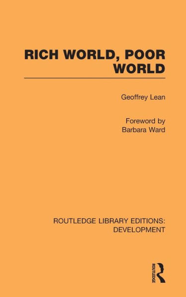 Rich World, Poor World / Edition 1