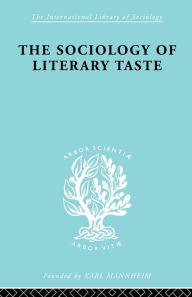 Title: Sociology Lit Taste Ils 90 / Edition 1, Author: Levin L. Schucking