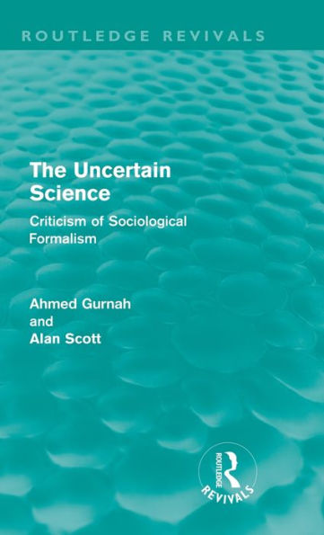 The Uncertain Science: Criticism of Sociological Formalism