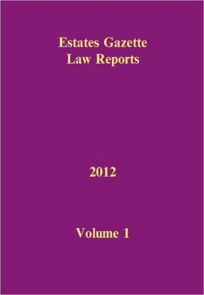 EGLR 2012 Volume 1