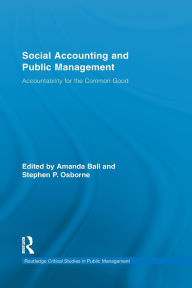 Title: Social Accounting and Public Management: Accountability for the Public Good, Author: Stephen P. Osborne