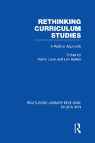 Title: Rethinking Curriculum Studies, Author: Martin Lawn