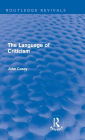 The Language of Criticism
